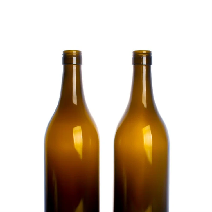 Amber Glass 750ml Wine Bottles manufacturers