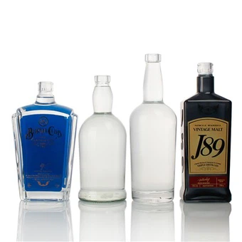 750 мл виски общая стеклянная бутылка